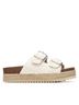 XTI Solid Brown Women's Refresh Textile Sandals Size 5 1/2 - photo 1
