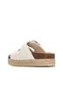 XTI Solid Brown Women's Refresh Textile Sandals Size 6 - photo 3