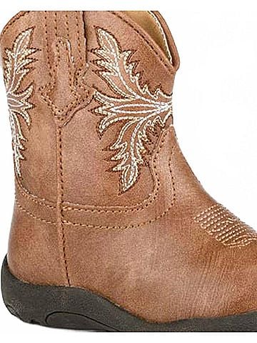 Roper Kid's Cowbabies Luke Faux Leather Boots (view 2)