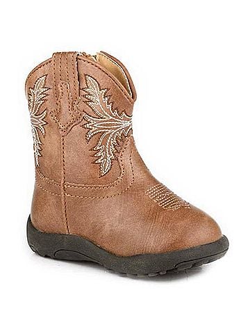 Roper Kid's Cowbabies Luke Faux Leather Boots (view 1)