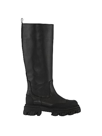 Ganni Cleated High Tubular Boots (view 1)