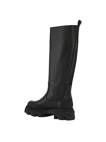 Ganni Cleated High Tubular Boots (view 2)