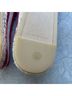 Tory Burch 100% Canvas Stripes Red White Flats Size 11 - photo 3