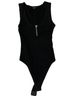 ALLSAINTS 100% Cotton Black Bodysuit Size 4 - photo 1