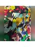 J.Crew 100% Silk Graphic Floral Pink Green Silk Skirt Size 2 - photo 4