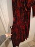 Chaus Paisley Red Cocktail Dress Size S - photo 5