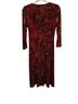 Chaus Paisley Red Cocktail Dress Size S - photo 2
