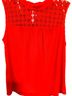 Daniel Rainn Red Pink Sleeveless Top Size M - photo 1
