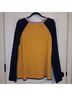 Caslon Color Block Gray Blue Yellow Pullover Sweater Size XL - photo 5