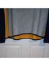 Caslon Color Block Gray Blue Yellow Pullover Sweater Size XL - photo 7