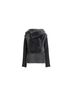 Transit Par-Such Gray Leather Jacket Size 2 - photo 1