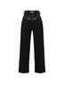 Christopher Esber Black Leather Pants Size 8 - photo 1