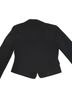 Emanuel Ungaro 55% Silk 45% Linen 100% Acetate Solid Black Blue Blazer Size 8 - photo 2