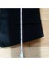 Emanuel Ungaro 55% Silk 45% Linen 100% Acetate Solid Black Blue Blazer Size 8 - photo 9