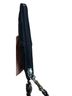 Coach Color Block Graphic Solid Black Gray Silver Wristlet One size - photo 5