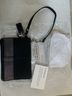 Coach Color Block Graphic Solid Black Gray Silver Wristlet One size - photo 4