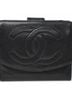 Chanel 100% Leather Black Chanel bi-fold wallet, Coco Mark, black. One size - photo 1