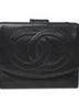 Chanel 100% Leather Black Chanel bi-fold wallet, Coco Mark, black. One size - photo 2