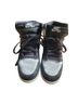 Nike Black White Sneakers Size 4 1/2 - photo 1