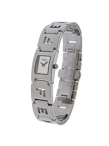 Fendi Fendi FENDI Logo Watch 3150L Stainless Steel Quartz Analog Display Silver Dial Women's (view 2)