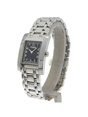 Fendi Fendi Olologi 7000L Stainless Steel Quartz Analog Watch with Black Dial - Women's (view 2)