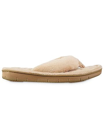 Isotoner Women's Recycled Aster Thong Slipper - Size: 9.5 -10 (view 1)