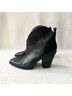 Sigerson Morrison 100% Leather Black Ankle Boots Size 6 1/2 - photo 4