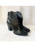 Sigerson Morrison 100% Leather Black Ankle Boots Size 6 1/2 - photo 7