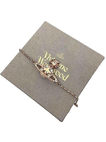 Vivienne Westwood Vivienne Westwood Orb Bracelet Star Astrid ORB Chain Pink Gold (view 2)