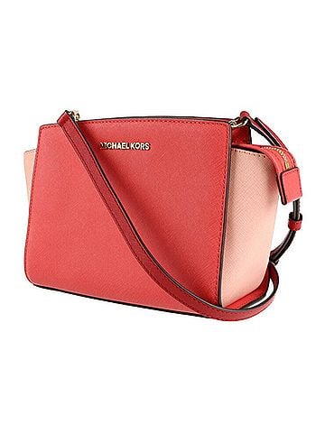 Michael Kors Michael Kors Crossbody Bag Shoulder 30T4MLMM2T Leather Pink Pochette 2107053001088R1 (view 2)
