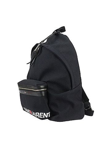 Yves Saint Laurent Yves Saint Laurent SAINT LAURENT PARIS Saint Laurent Paris Backpack Rucksack/Daypack 465448 Canvas Leather Black 2418073007080R1 (view 2)