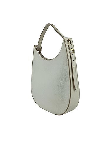 Tod's TOD'S Oboe Large Shoulder Bag - White Leather Women's Timeless Tote (view 2)