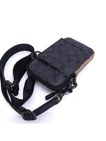Coach COACH Pacer Convertible Shoulder Bag 4959 in Gray, Black, Beige, and White Leather for Men Women, Signature (view 2)