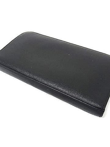 Saint Laurent SAINT LAURENT Saint Laurent wallet 328558 black leather round long for men and women (view 2)