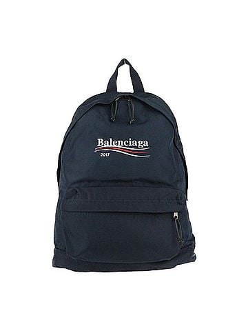 Balenciaga BALENCIAGA XPLORER Backpack, Daypack, 459744, Nylon Canvas, Navy, Embroidery, R2418073007074 (view 1)