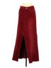 Bebe Burgundy Denim Skirt Size 2 - photo 1