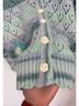 LoveShackFancy Multi Color Cardigan Size S - photo 6