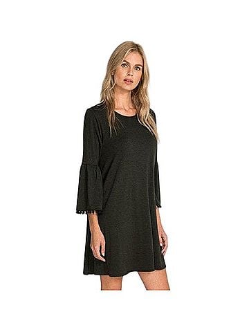 Johnny Was Calme Pom Pom Bell Sleeve Casual Dress (view 1)