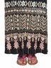 Johnny Was Print Black Evan Maxi Skirt Size M - photo 4