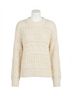 Z Supply White Cento Cable Sweater Size M - photo 1