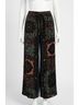 Johnny Was Black Burnout Pants Size S - photo 1