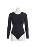 SPANX Solid Black Scoop Neck Long Sleeve Bodysuit Size XL - photo 1