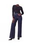 SPANX Solid Black Scoop Neck Long Sleeve Bodysuit Size XL - photo 3