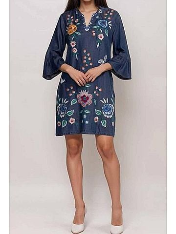 Johnny Was Ruffle Sleeve Dress Taymia (view 2)