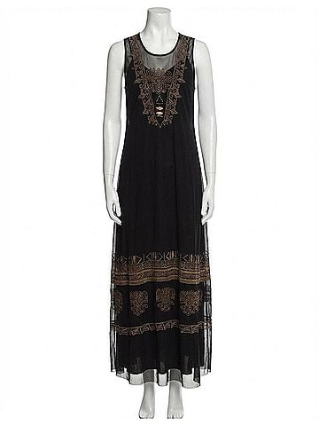Johnny Was Tapiwa Mesh Maxi Dress (view 1)