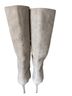 Guess 100% Suede Silver Gray Boots Size 6 1/2 - photo 2