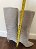 Guess 100% Suede Silver Gray Boots Size 6 1/2 - photo 5