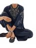 Johnny Was Black La Jolla Pant Size S - photo 5