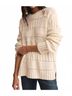 Z Supply Print White Cento Cable Sweater Size XS - photo 5