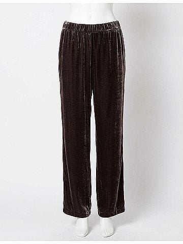 Johnny Was Ravi Wide Leg Velvet Pant (view 1)